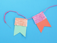 kinderfeestje versiering vlaggedoek 07