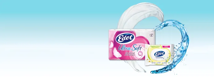 Papier toilette sec et humide