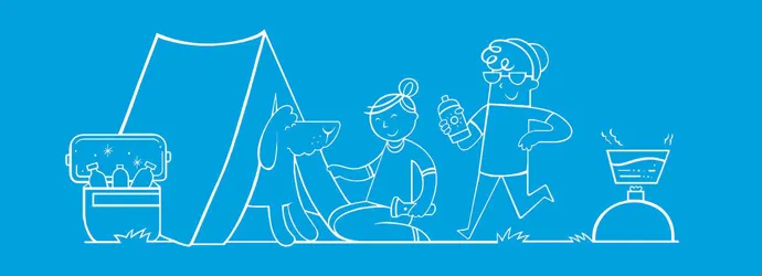 Paklijst: kamperen met je gezin of vrienden