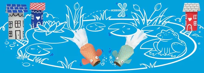 Knutselen met wc-rolletjes: 2 creatieve kunstwerkjes