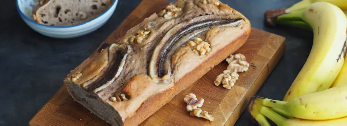 Gezond bananenbrood