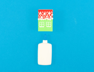 cadeaupapieridee huis van de kerstman 07