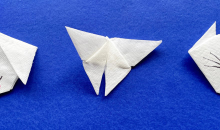 Eenvoudige origami-dieren voor kinderen